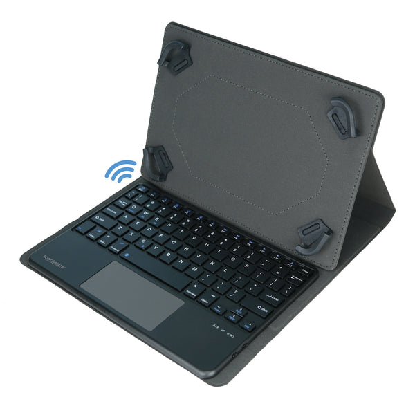 TOUCHMATE Universal Tablet Cover with  Bluetooth Keyboard & Trackpad