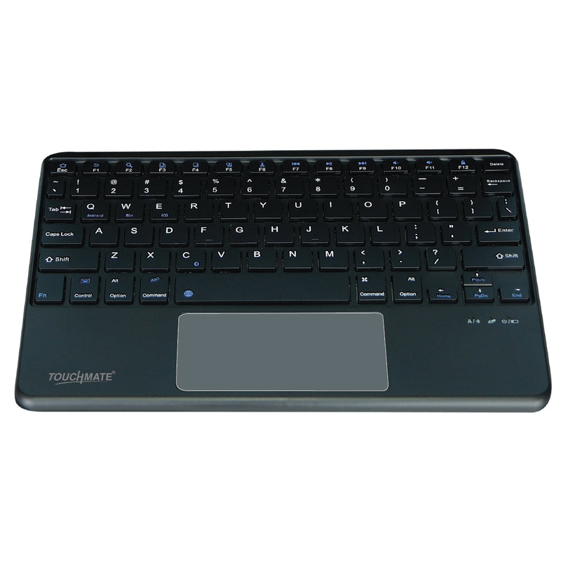 TOUCHMATE Universal Tablet Cover with  Bluetooth Keyboard & Trackpad