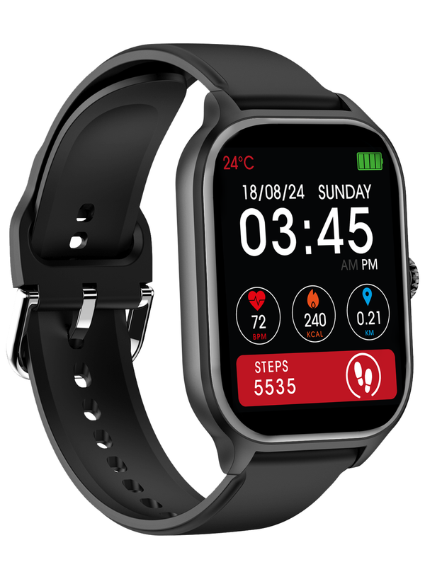 <i>TOUCHMATE</i> Calling Fitness Smartwatch with 3 Straps