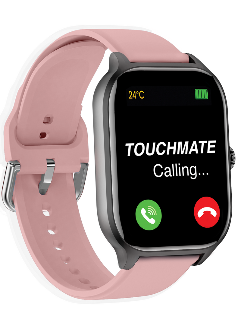 <i>TOUCHMATE</i> Calling Fitness Smartwatch with 3 Straps