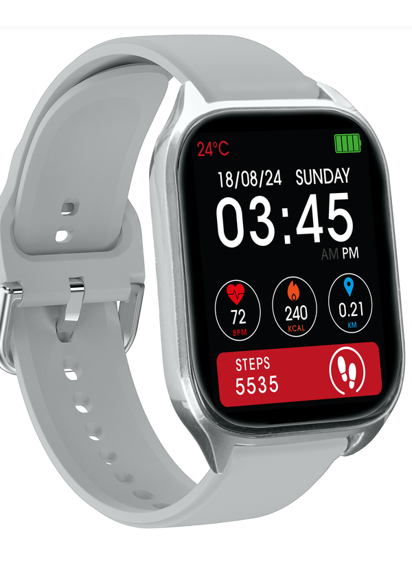 <i>TOUCHMATE</i> Calling Fitness Smartwatch with 3 Straps